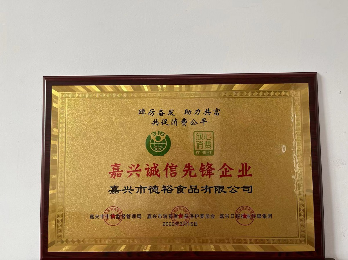 4-2022年嘉兴诚信先锋企业奖牌